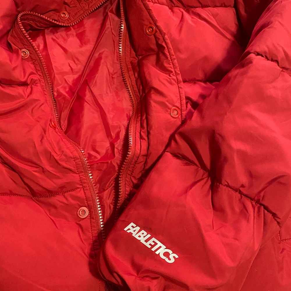 Fabletics essential puffer jacket & sculpt knit c… - image 11